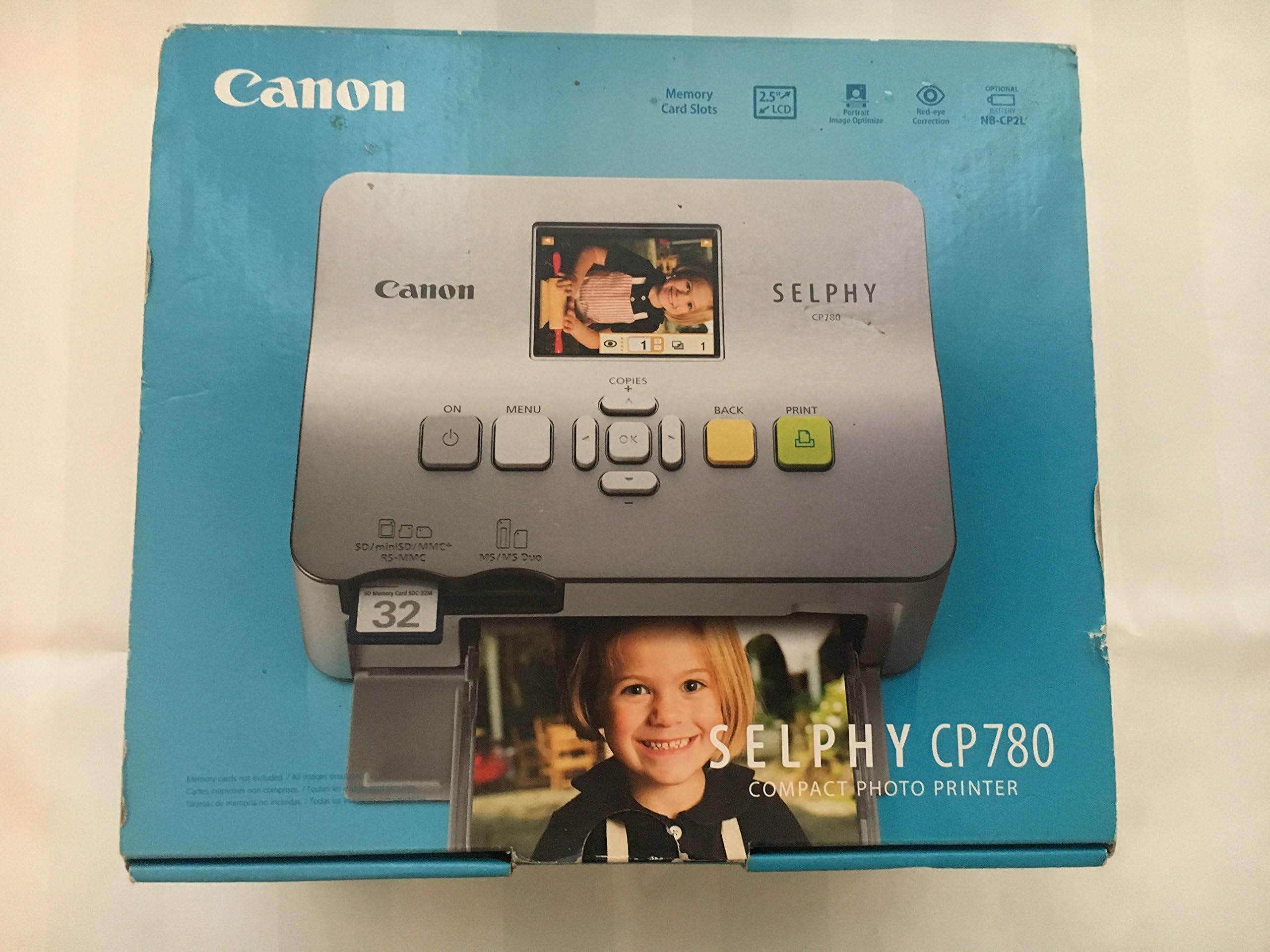Canon SELPHY CP780 Compact Photo Printer