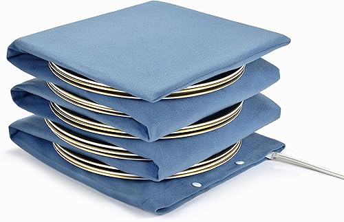 Miniatura 2 de Waterbridge Calentador eléctrico de placas, calienta hasta 15 platos grandes, color azul marino oscuro The Basic