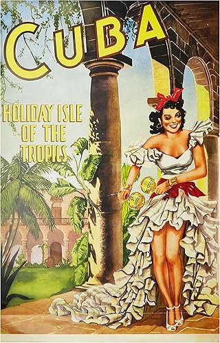 iSi Póster Cuba de 24 x 36 pulgadas