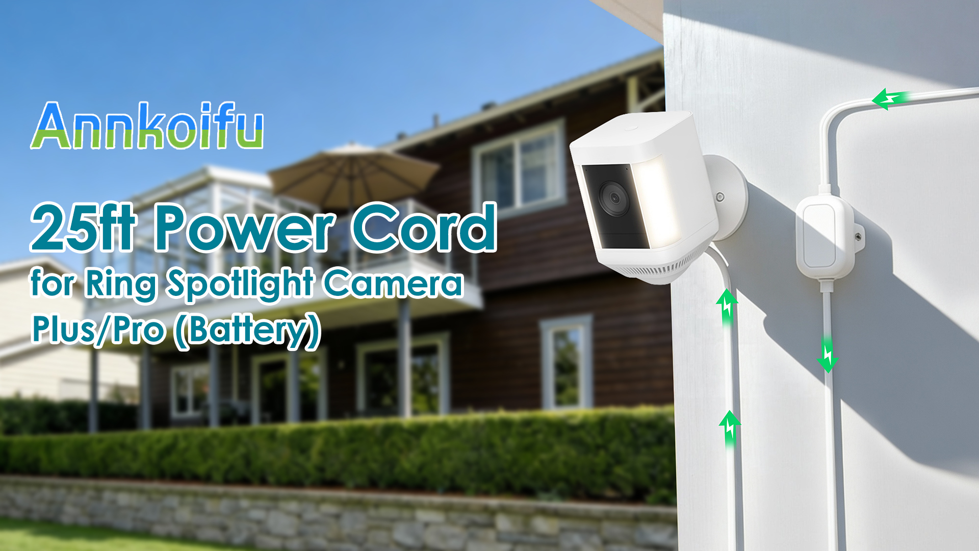Amazon.com : Power Adapter for Ring Outdoor Cam Plus/Ring