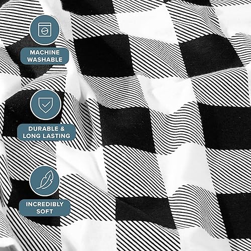 Miniatura 3 de Bare Home - Juego de sábanas de franela de doble cepillado para mayor suavidad y comodidad, 100 % algodón, aterciopelado, suave, pesado, bolsillo