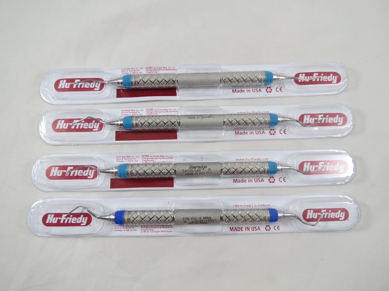 Dental Curette Gracey Instrumet Mini Five EverEdge Combo 4 Models HU FRIEDY Original
