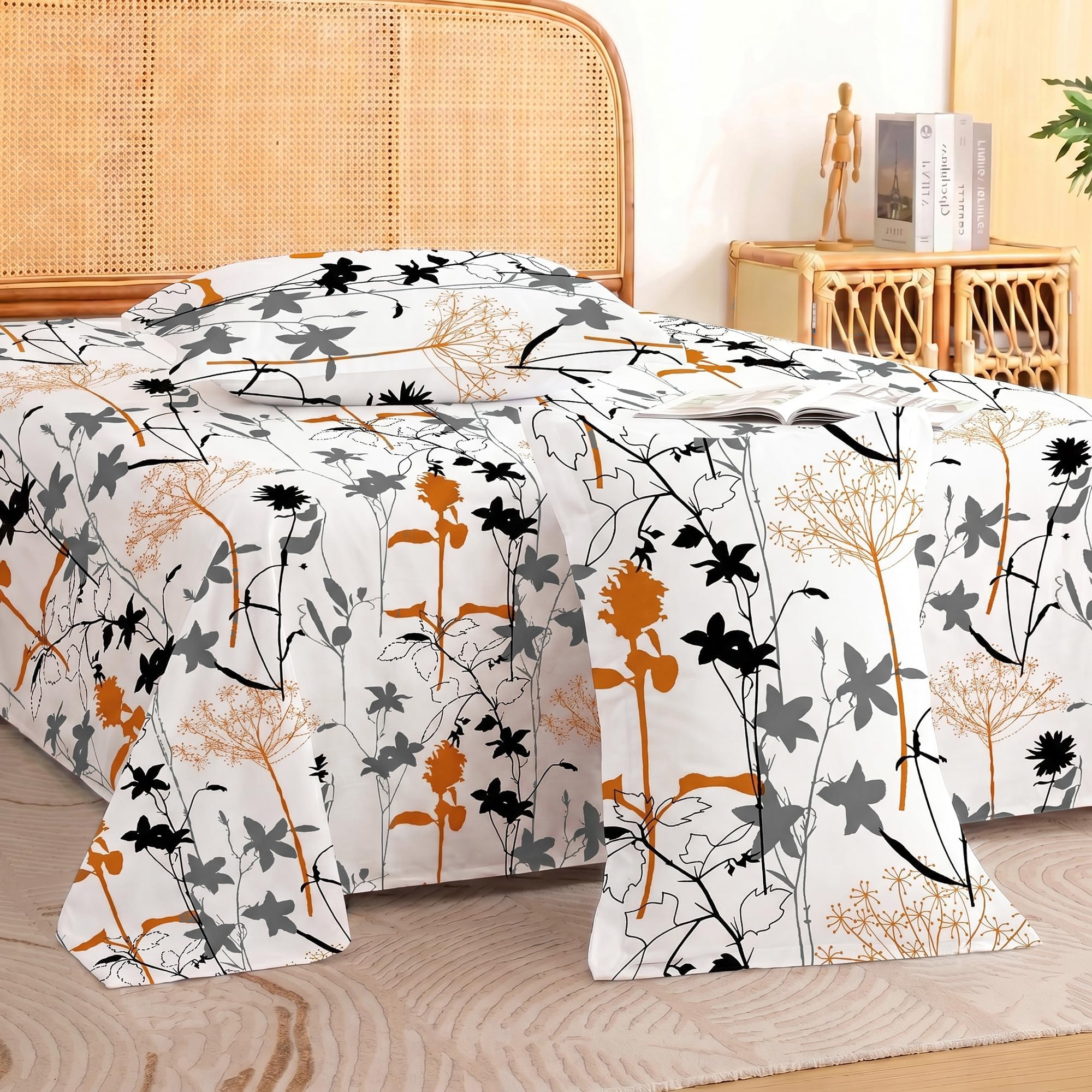 Story@Home King Size Air Cotton Bedsheet 240 TC, 270 x 250 cm