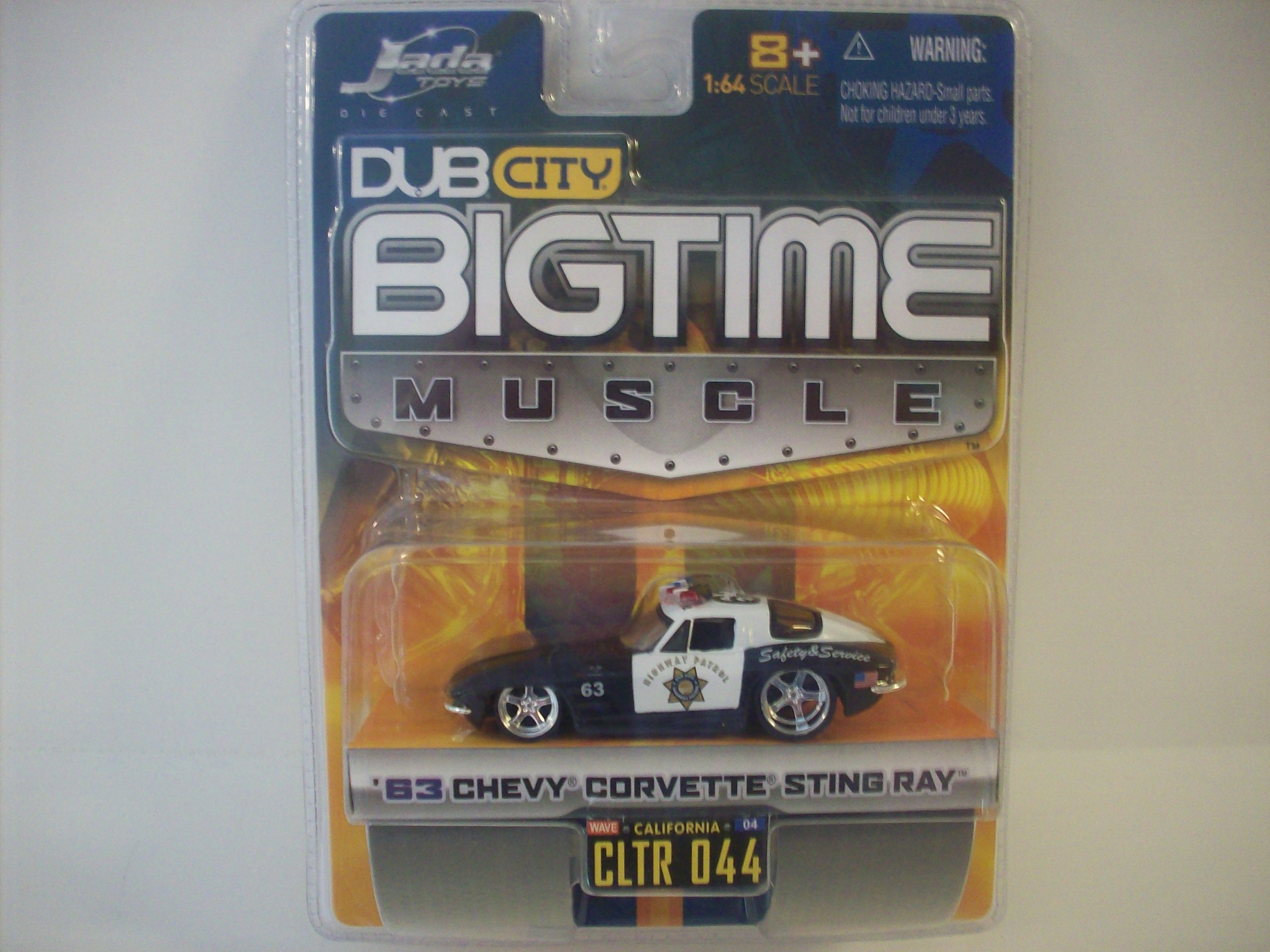 Amazon | Jada Dub City Big Time Muscle Metallic Orange 63 Chevy