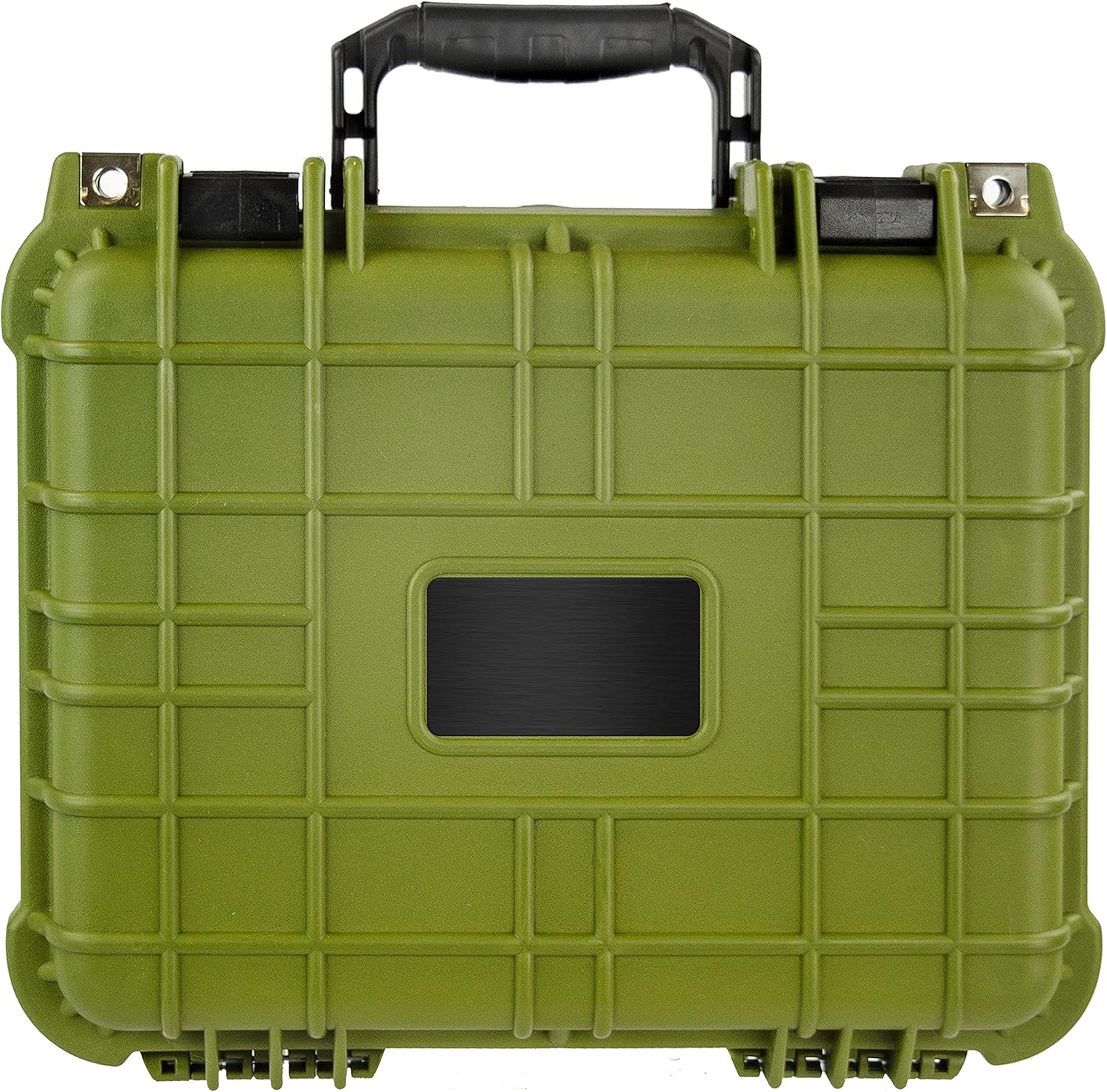 Eylar Protective Gear and Camera Hard Case Water & Shock Proof With Foam 13.37 inch 11.62 inch 6 inch OD Green