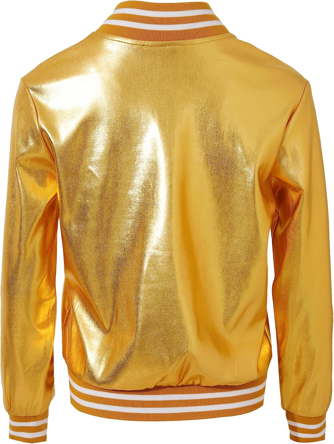 Yuji Itadori Girls Sequined Jacket Christmas Varsity Jacket Shiny Bomber Coat Halloween Outfit