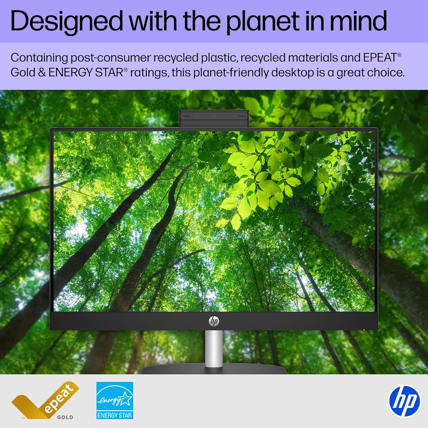 HP 23.8 inch All-in-One Desktop PC, FHD Display, Intel Core i3-N300, 8 GB RAM, 256 GB SSD, Intel UHD Graphics, Windows 11 Home, Jet Black, 24-cr0430 (2025)