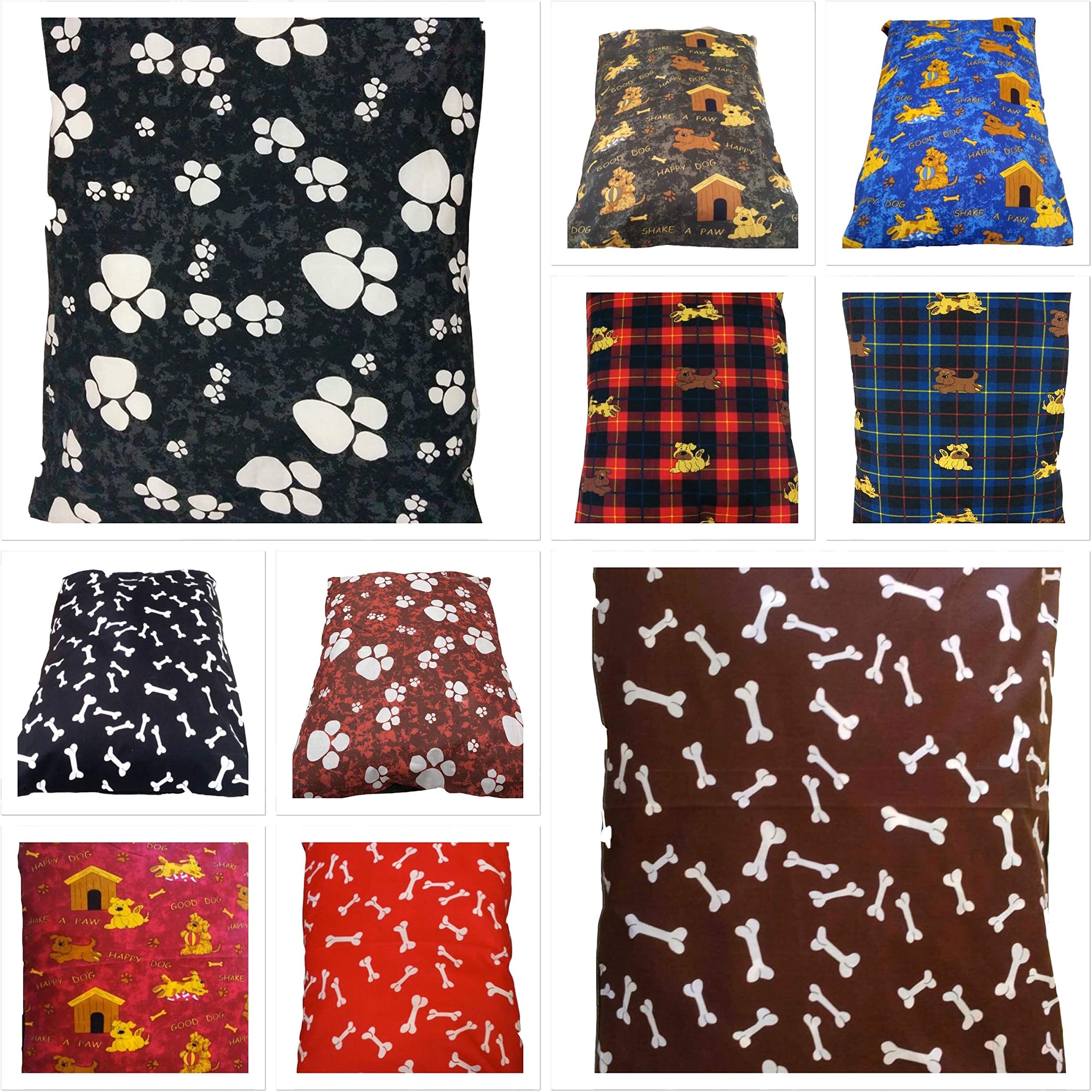 R&Z Large Pet Dog Bed Zipped Removable & Washable Cushion Cover Only