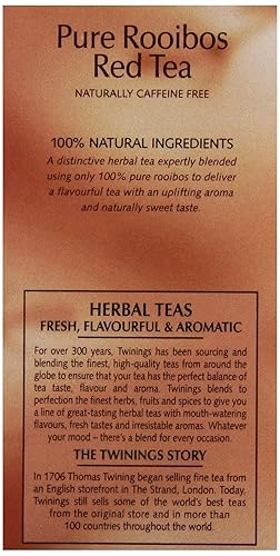 Vista 112 de Twinings, Pure Green Tea - Té verde con sabor suave y aroma atractivo con cafeína, disfruta caliente o helado, bolsas de té individuales