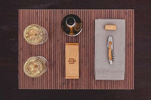 Miniatura 2 de PICNIC TIME NCAA Elan Deluxe - Sacacorchos unisex para adultos en caja de bambú