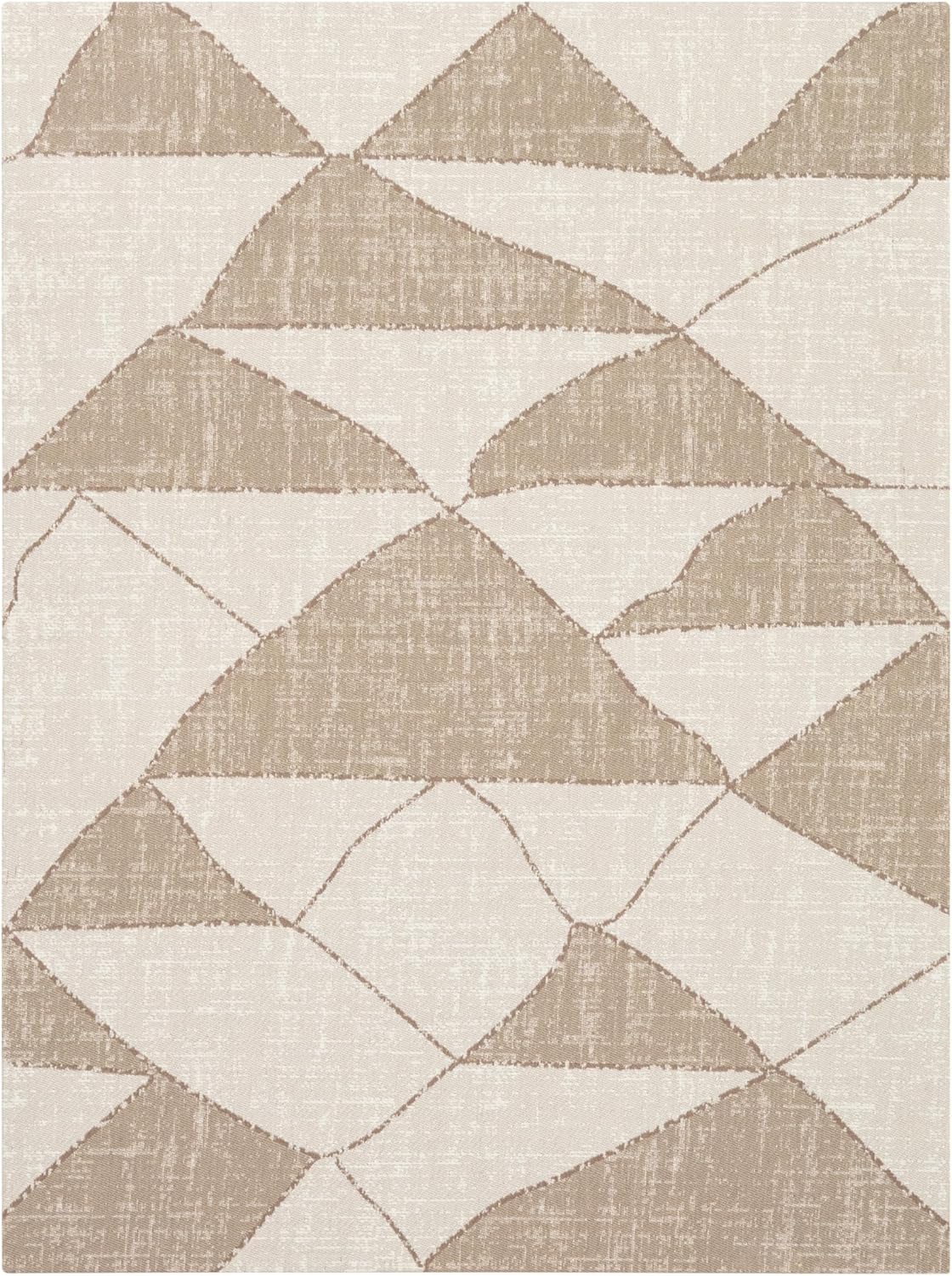 anji mountain rug'd office chair mat for carpet & hardwood floor - jacquard woven, anti-slip backing, low pile, floor protector desk chair mat, office rugs for rolling chairs (peaks - 36" x 48") peaks 36" x 48"