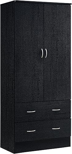 Miniatura 10 de Clóset de dos puertas Hodedah, Haya, Hayedo Hayedo,Caoba,Negro,Blanco,Cereza,https://www.amazon.com/dp/undefined
