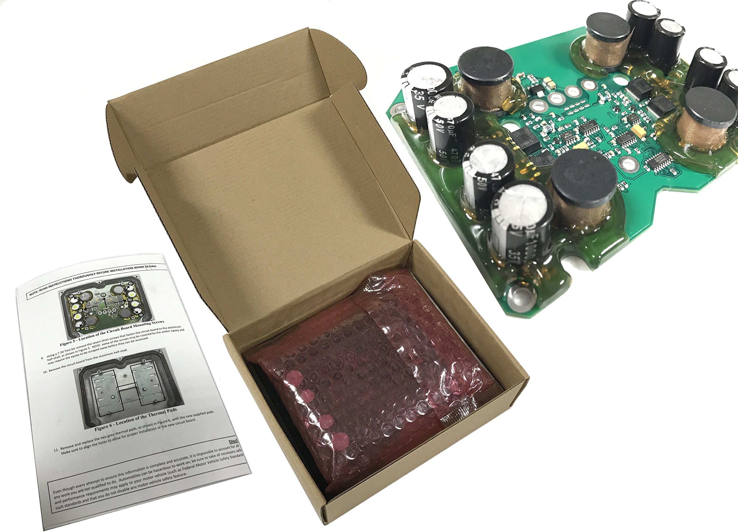 6.0L FICM Fuel Injection Control Module Replacement Power Circuit Board Fits: Ford 2004-2010 6.0L Diesel Engine 3C3Z12B599AARM, 4C3Z12B599AARM, 4C3Z12B599ABRM, 4C3Z12B599BARM 1845117C2, 904-229