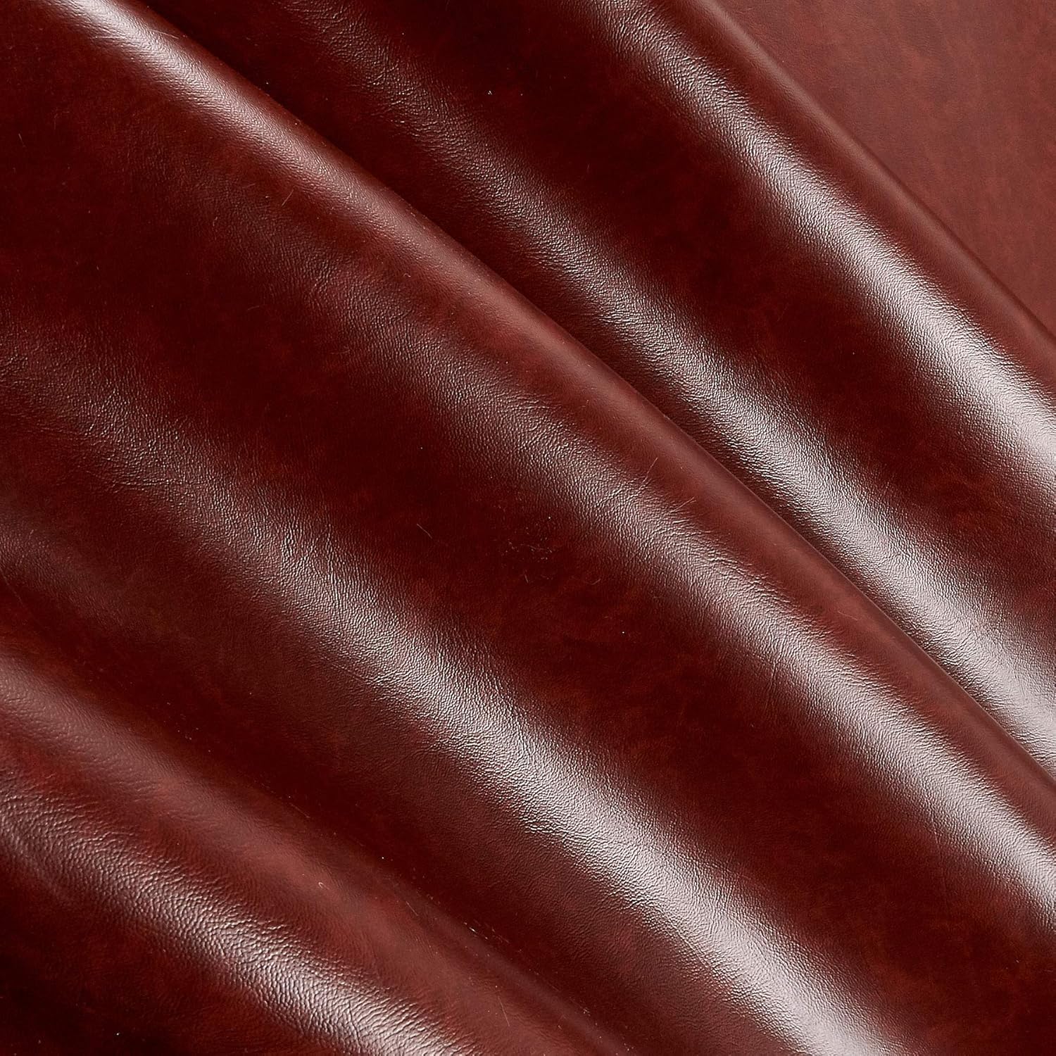 Faux Leather Rusty Brown, Fabric by the Yard