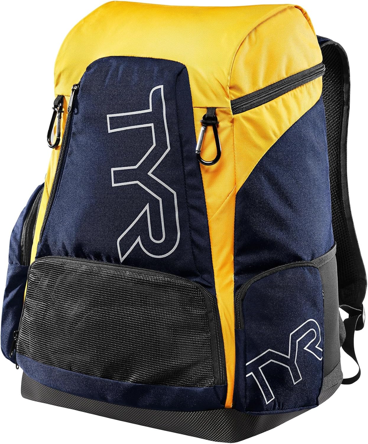 TYR Alliance 30L Backpack All Swimming Equipment, White/Navy, All