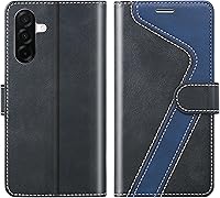 Vista 23 de para Samsung Galaxy A14 5G (2023) Funda tipo cartera, Funda de cuero con tapa [Bloqueo RFID] Soporte para tarjetas de crédito Folio Soporte