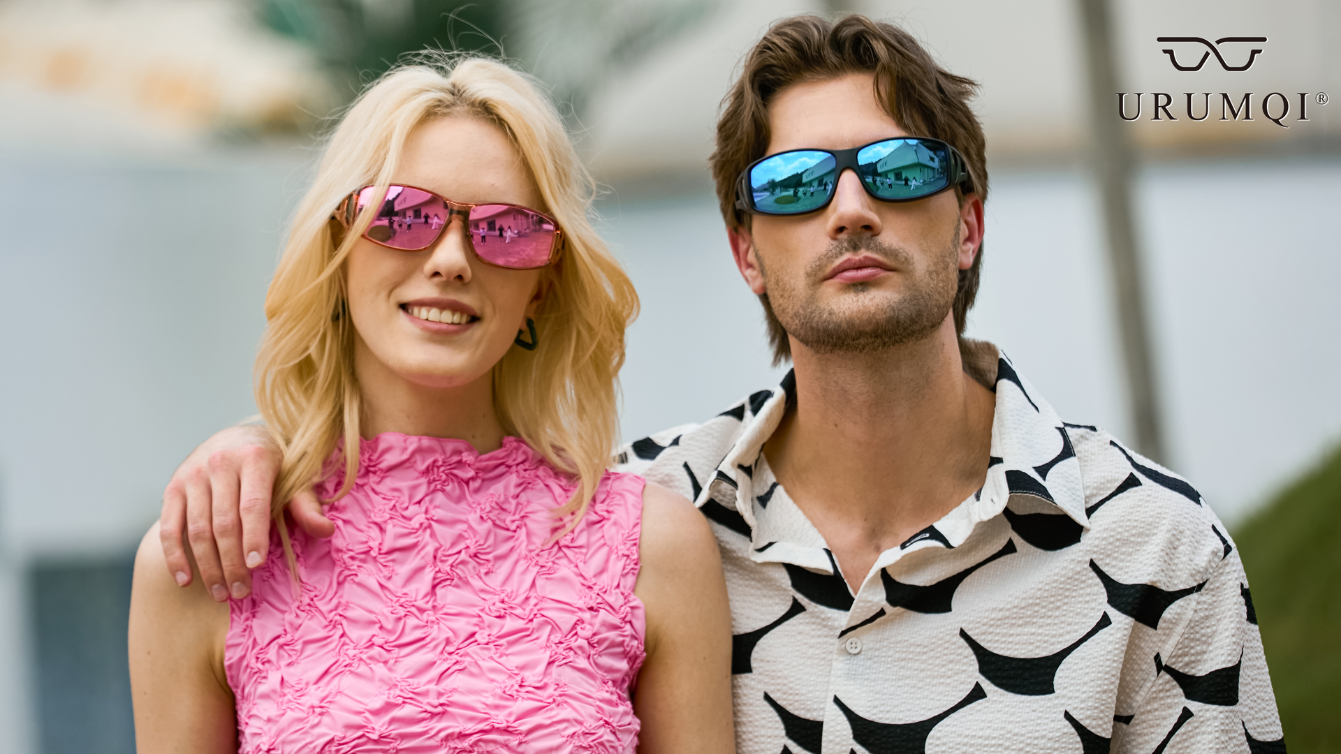 URUMQI Polarized Sunglasses Fit Over Glasses for Men Women UV400