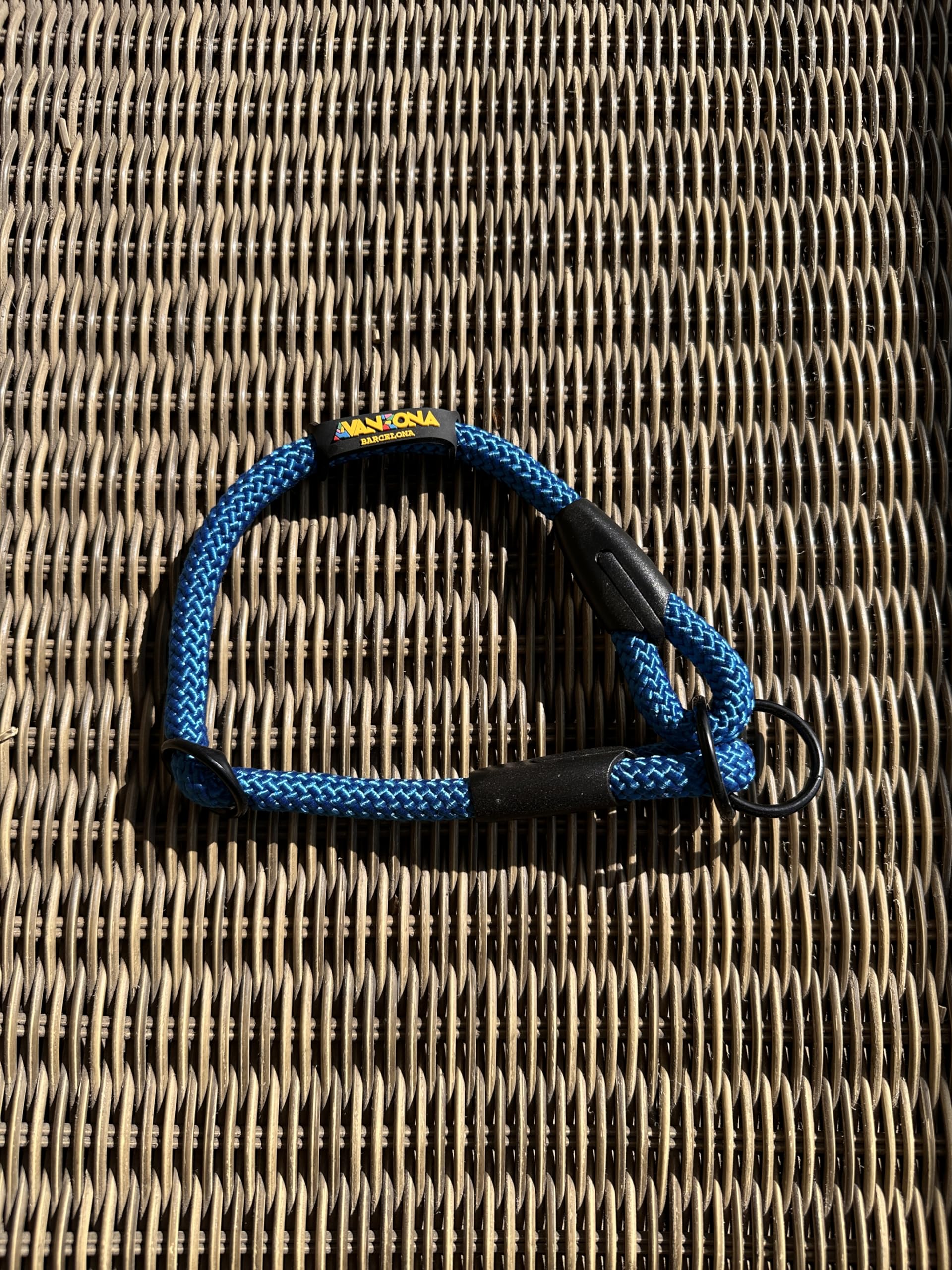 Collare Semistrozzo Per Cane - In Nylon, Anti Tiro | Taglie Piccola, Media, Grande | Rosso, Fatto In Spagna - Foto 7