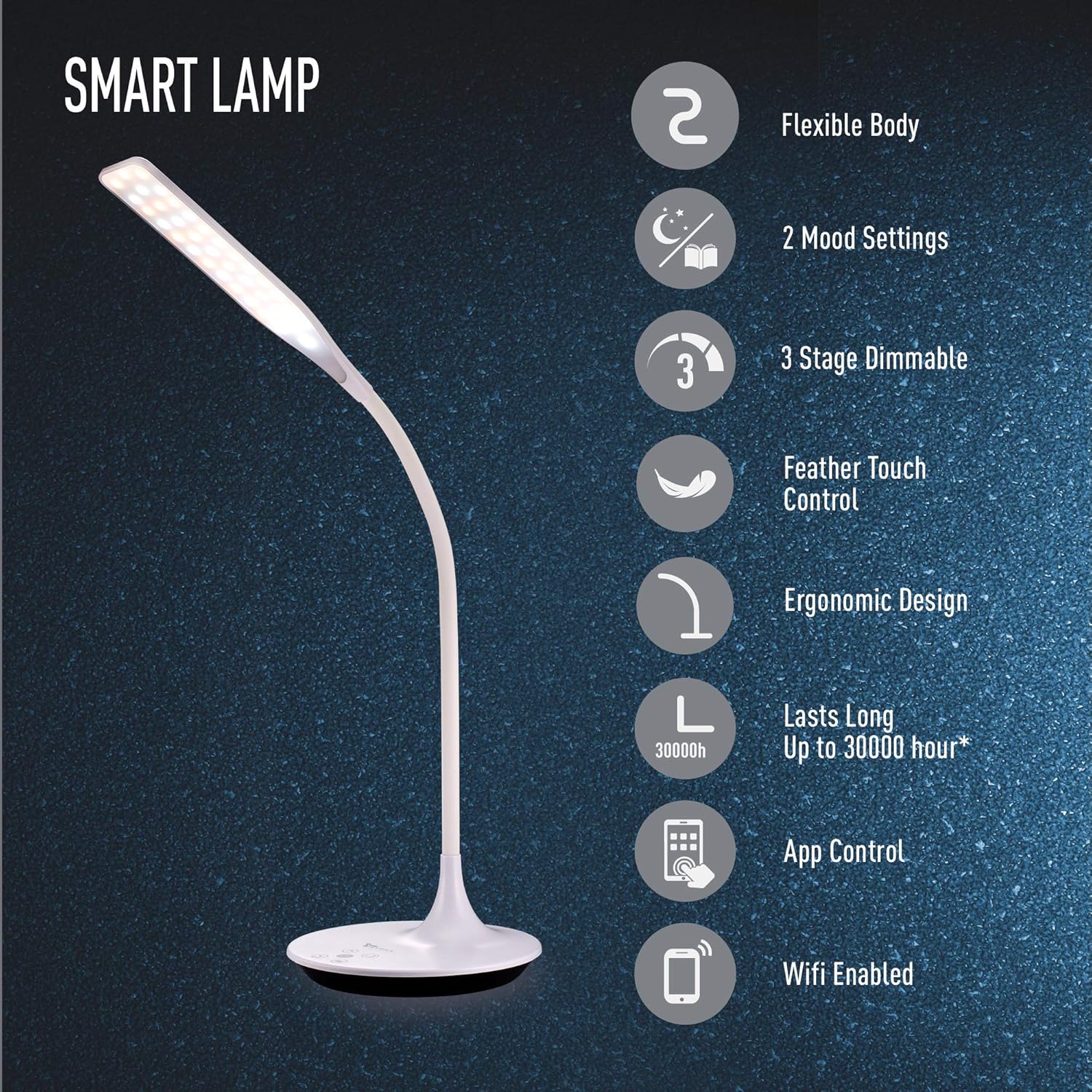 Syska smart led table lamp Clearance
