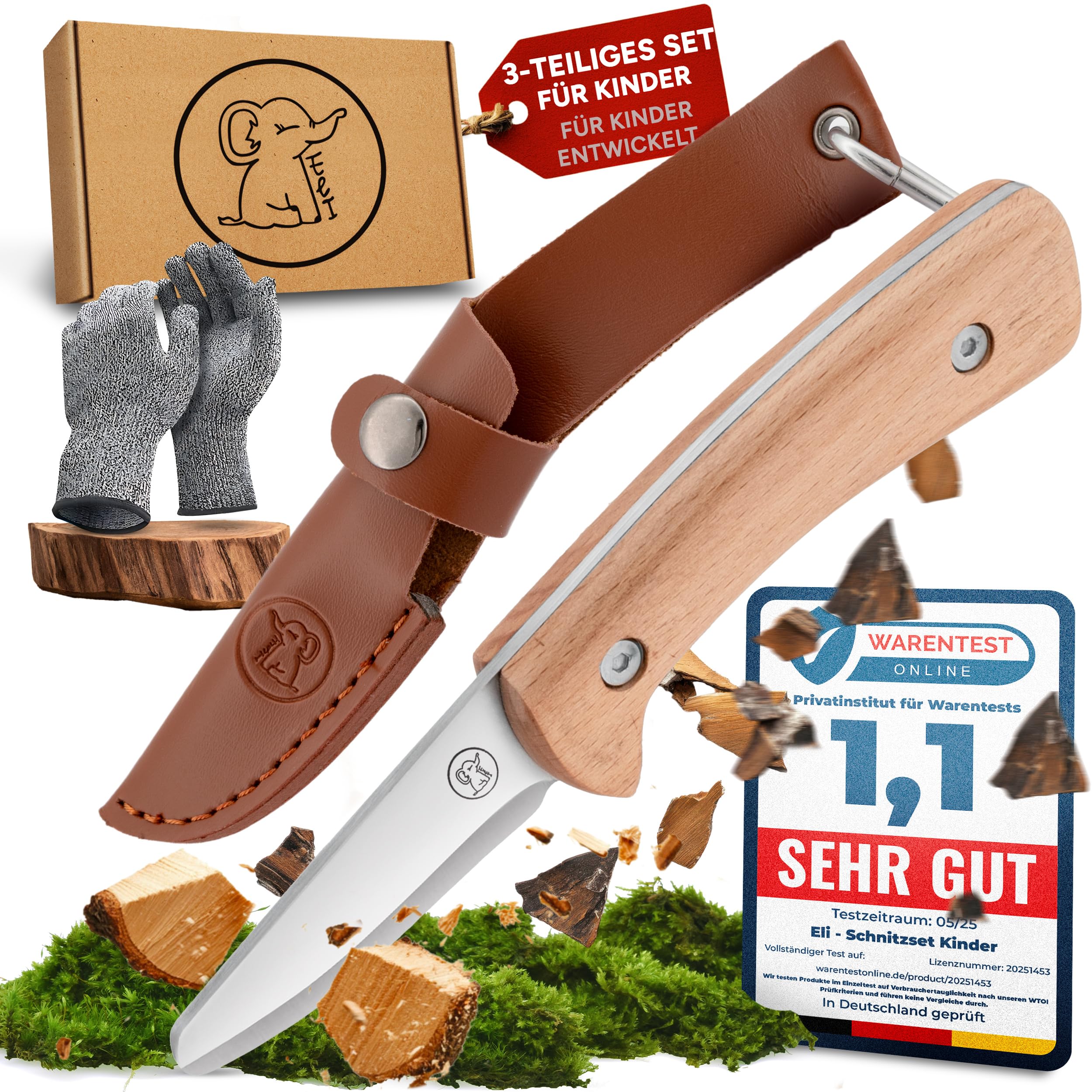 Eli® Schnitzmesser für Kinder