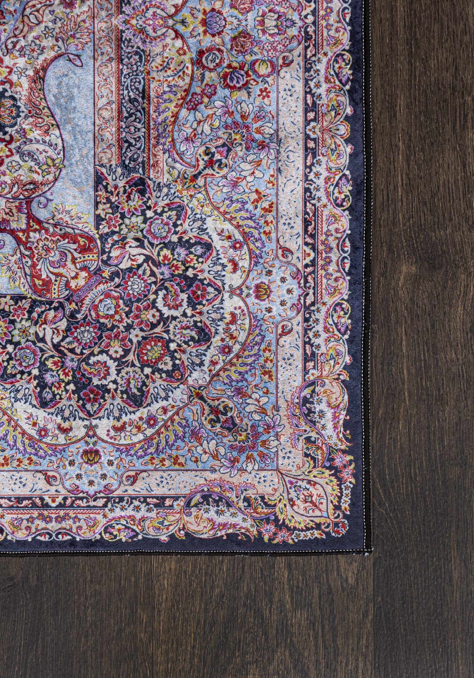 Mazovia Groß Teppich Wohnzimmer 160x230cm Rosa Klassisch Traditionell