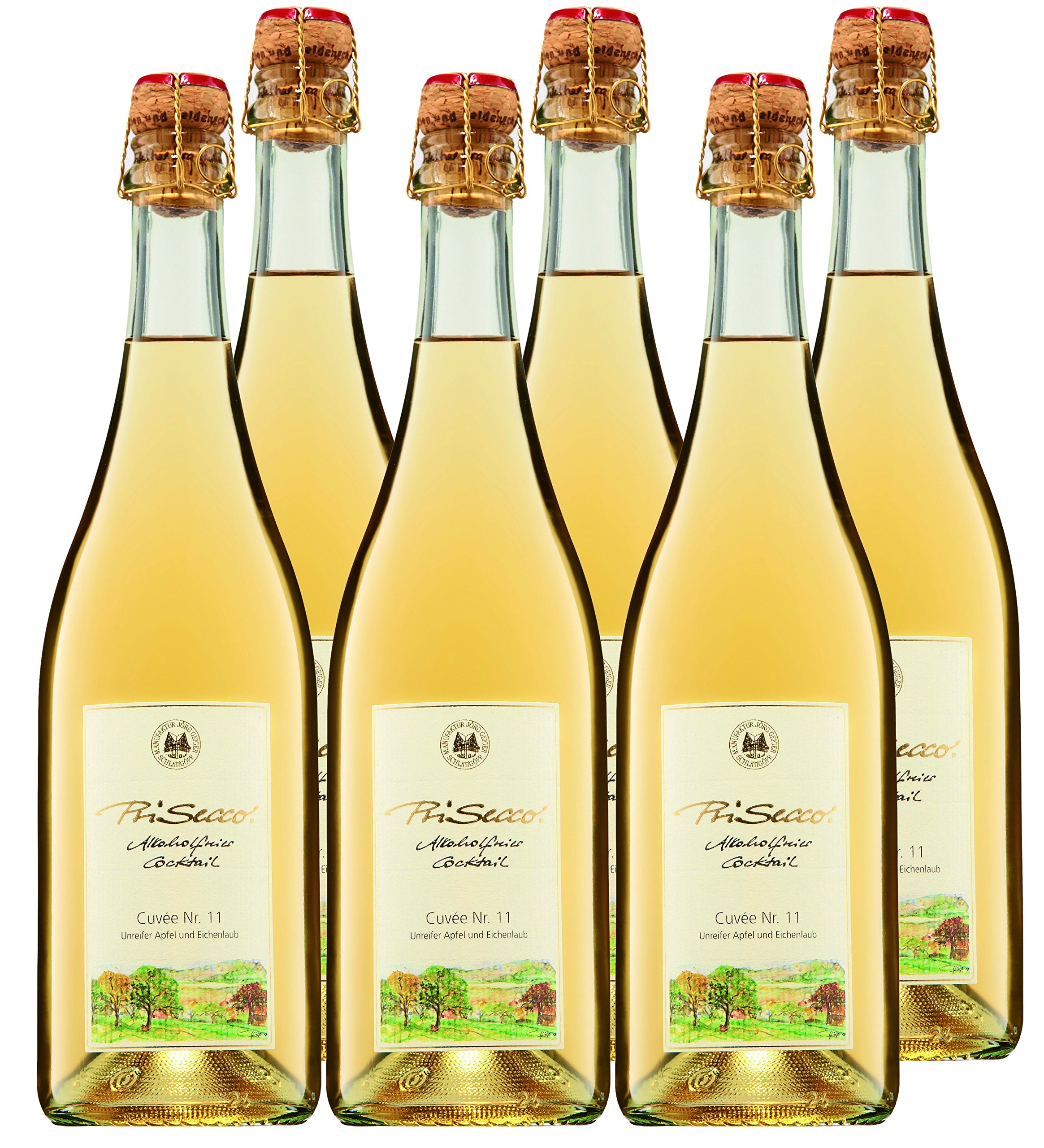 Jörg Geiger PriSecco Cuvée Nr. 11, alkoholfrei (6 x 0.75 l)