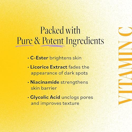 Miniatura 4 de DERMA E - Limpiador de vitamina C - Limpiador diario iluminador, lavado facial hidratante para igualar el tono de la piel, limpiador facial