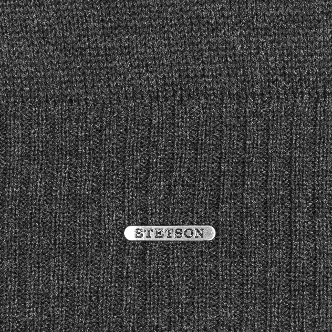 Stetson CHAPEAUSHOP Bonnet Oversize en Laine Fabrique en Italie Unisexe Automne Hiver