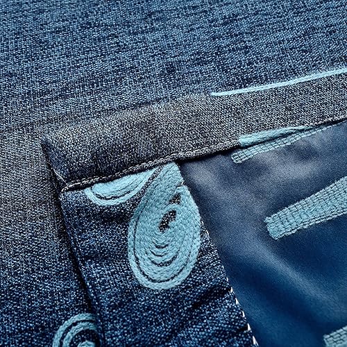 Miniatura 7 de Cortinas de lino bordadas marca Melodieux