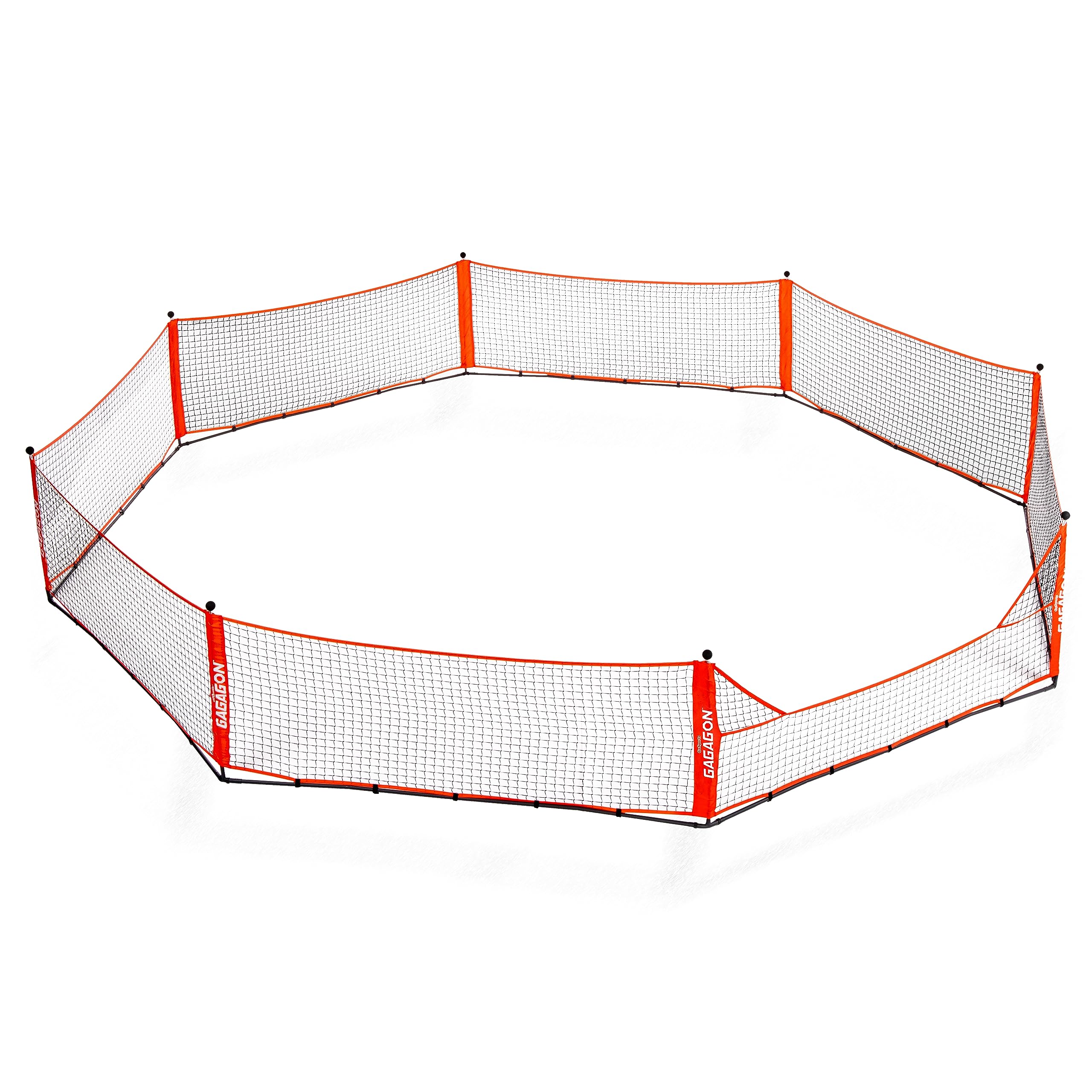 GoSports Gaga Ball Pit – 10 ft, 15 ft or 20 ft Portable Indoor/Outdoor Gagagon Pit for School, Camp or Home Use