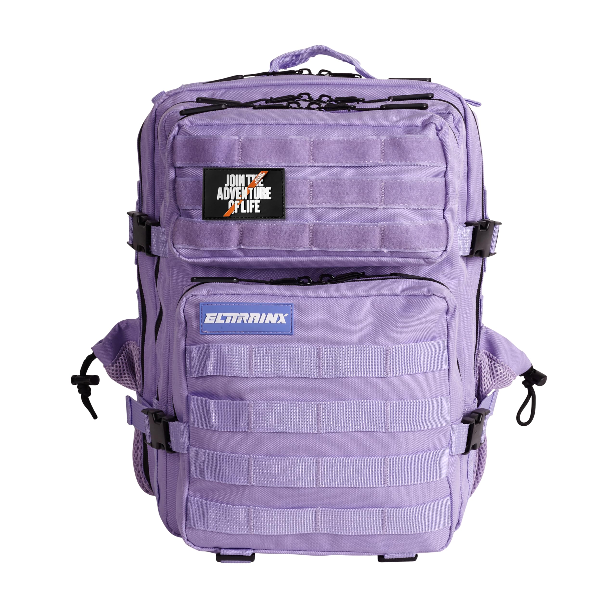 ELITRAINX Zaino tattico militare impermeabile 25 litri per sport, cabina di aereo, palestra, attività all'aperto, cross training di ELITEX TRAINING (Lavanda)