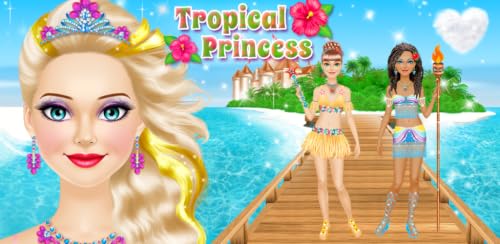 Tropical Princess Salon: Spa, Make Up And Dressup Games For Girls - Full Version #TOP6