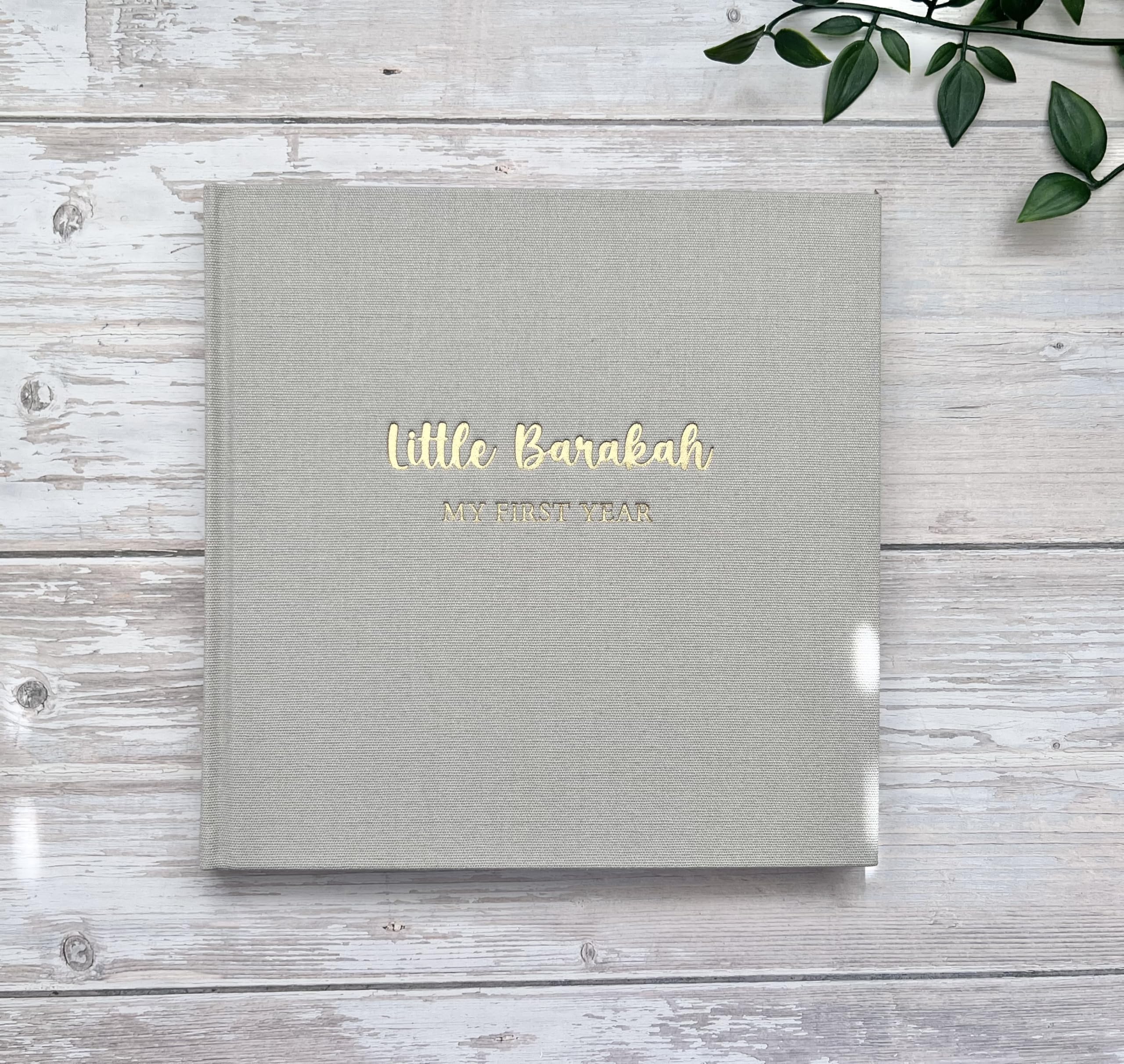 Little Barakah Muslim Baby Book (Cloud Grey)