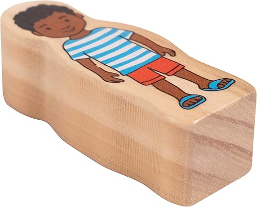 Miniatura 3 de The Freckled Frog - FF420 My Family - Juego de 30 - A partir de 1 - Bloques de madera incluidos para niños pequeños - Incluye abuelos, mamás, papás