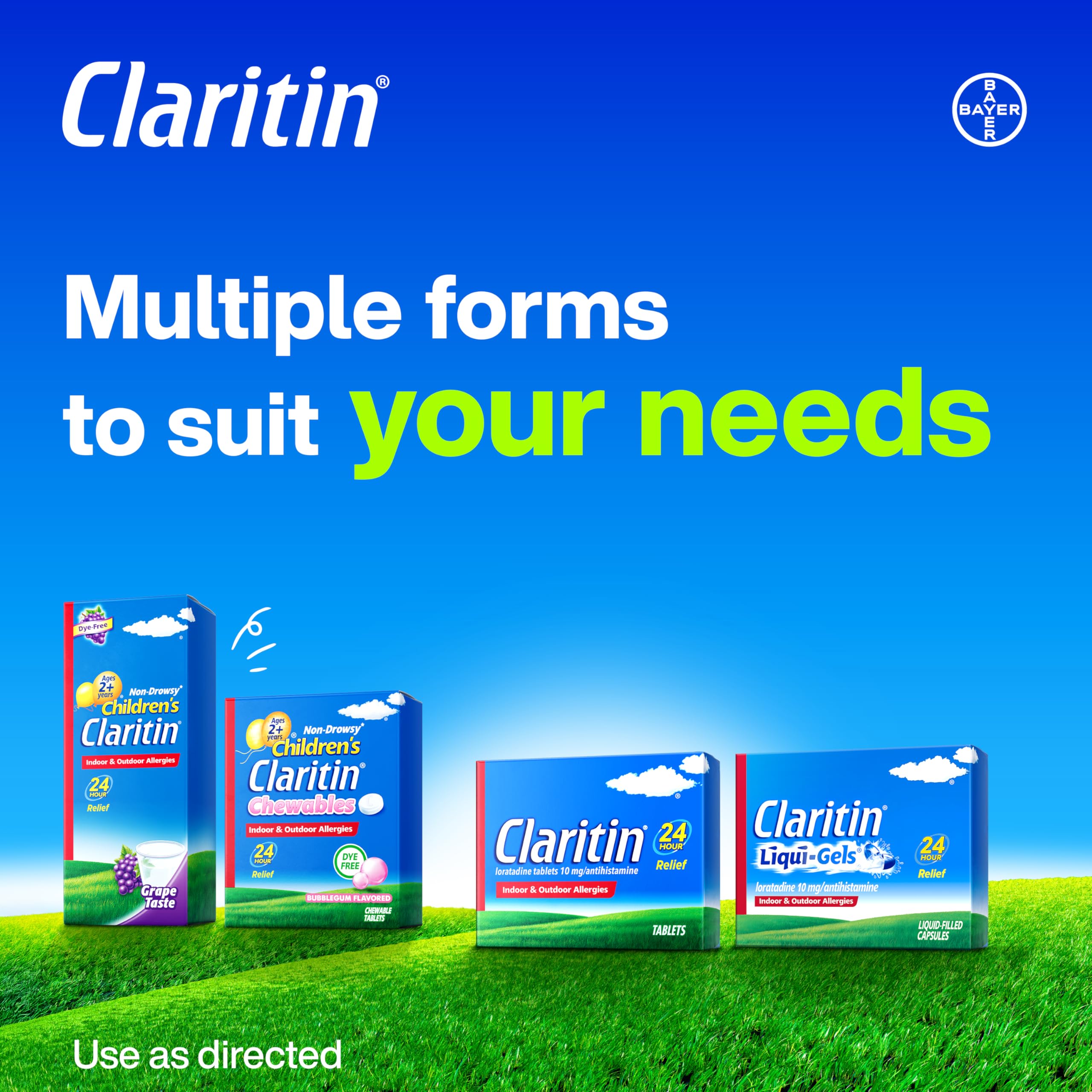 Claritin Allergy Medicine for Adults, 24-Hour Non-Drowsy Loratadine 10mg Pills, Antihistamine, 100 Tablets — Amazon image 13