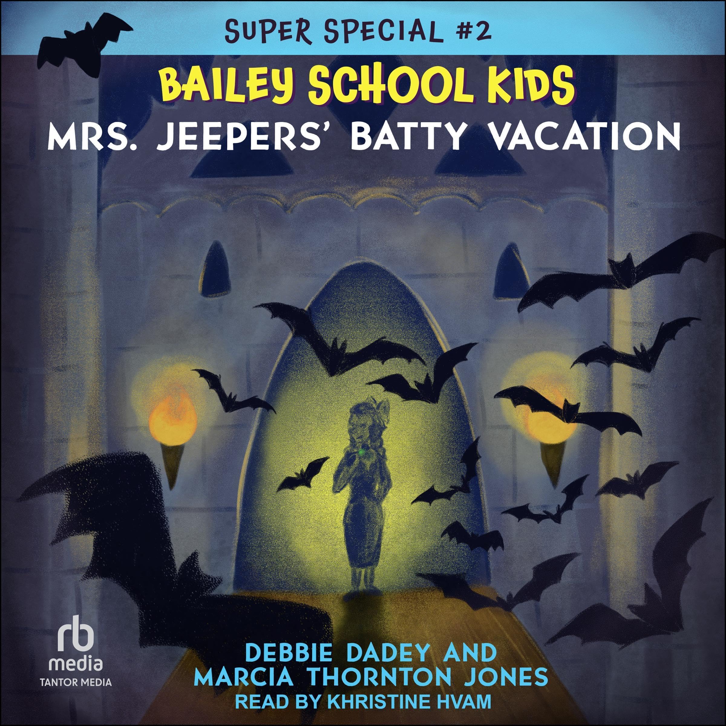 Cover art for Mrs. Jeepers' Batty Vacation