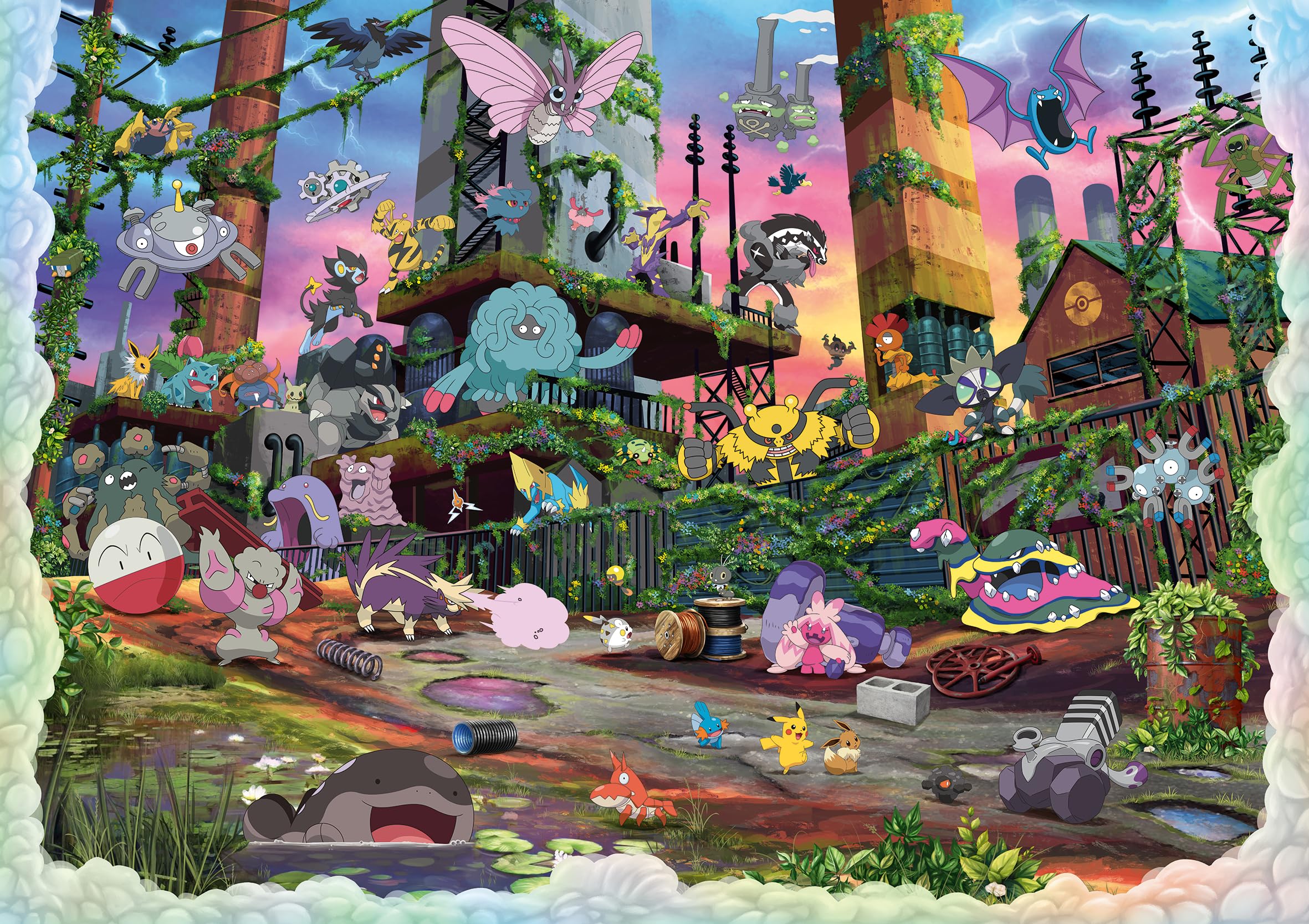 Ravensburger Erwachsenenpuzzle 40000 Teile - Pokémon - Celebration Journey