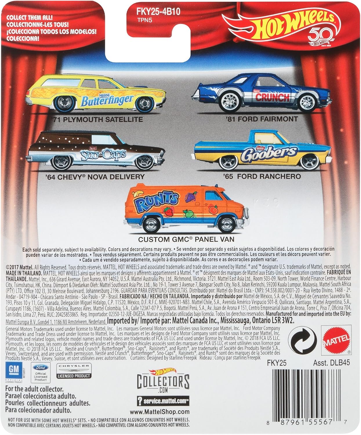 Mattel Hot Wheeks Pop Culture 65 Ford Ranchero