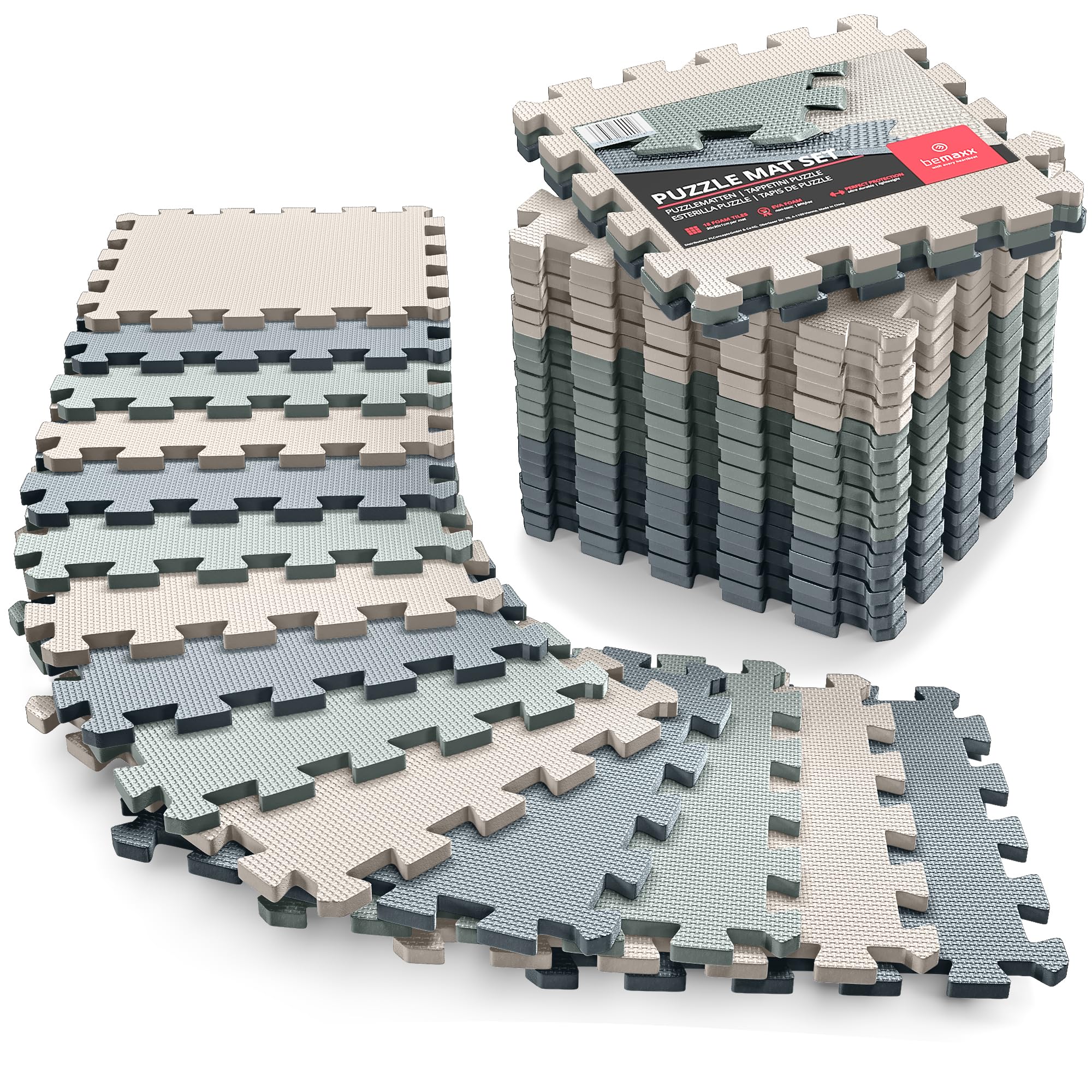 Protective Mats Floor Protection Mat Set Sports Mat Gymnastics Mat Puzzle Mat: Puzzle Sports Equipment Mat Fitness Mat Gym Mat Underlay Mat Floor Mat Sports Mat Training Mat Rubber Mat Yoga Mat