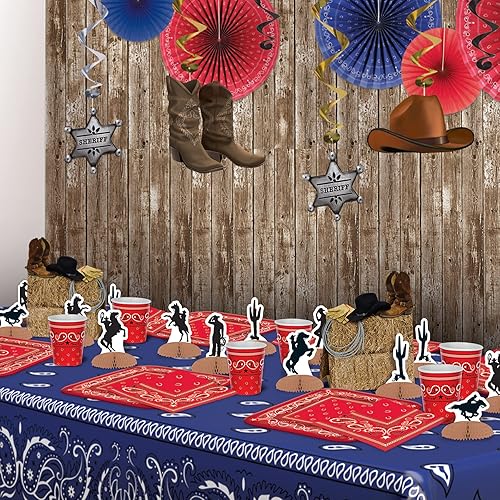 Miniatura 5 de Western Silhouette - Mini centros de mesa (2 unidades)