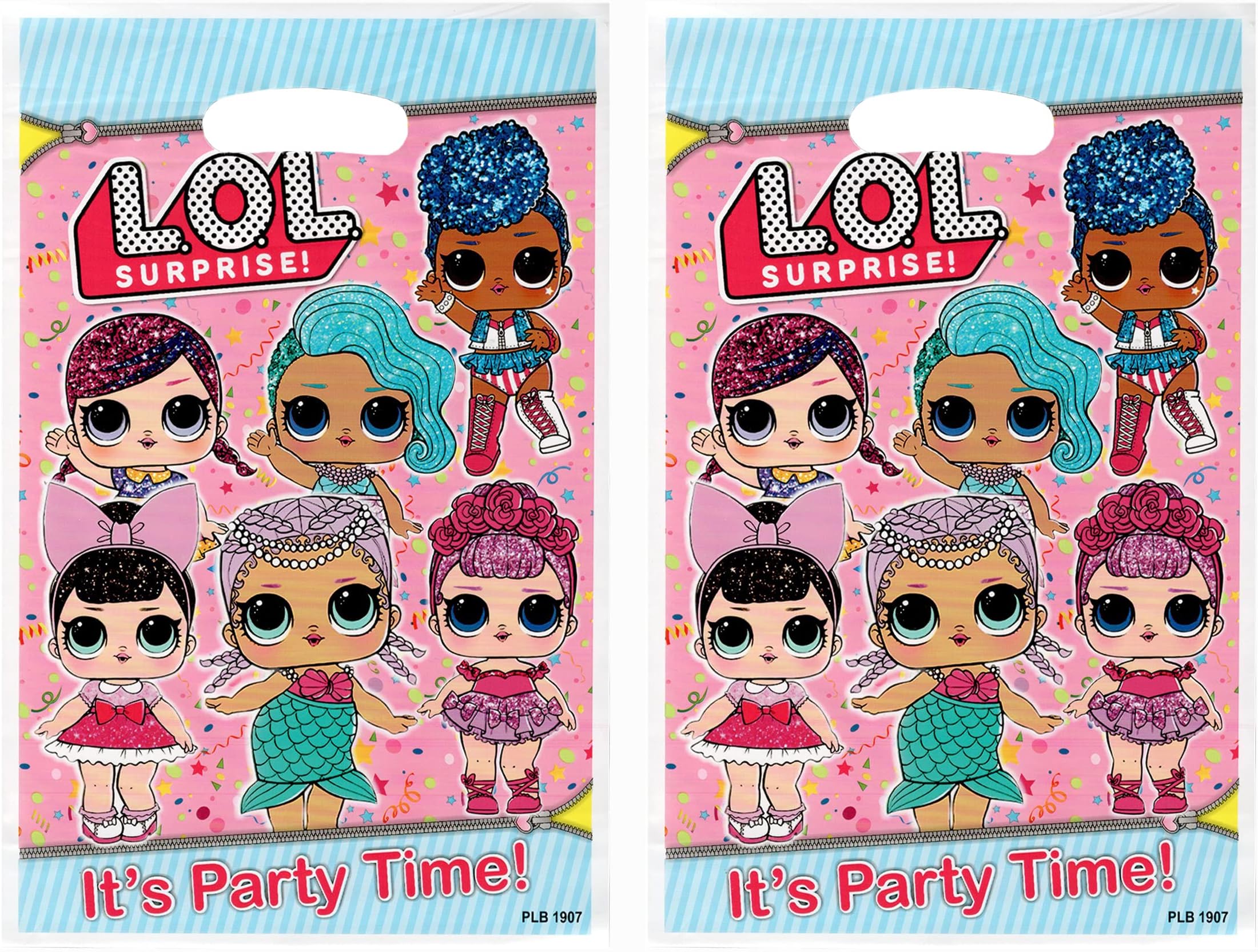 ADILAIDUN 30pcs Children Birthday Party Gift Bags Candy Bags Goody Bags Children Birthday Party Supplies Decorations (Bags30pcs)