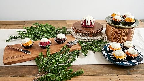 Miniatura 3 de Mud Pie Juego de salvamanteles y macetas de ganchillo con cuentas marrón de 8 pulgadas de diámetro y 7 pulgadas