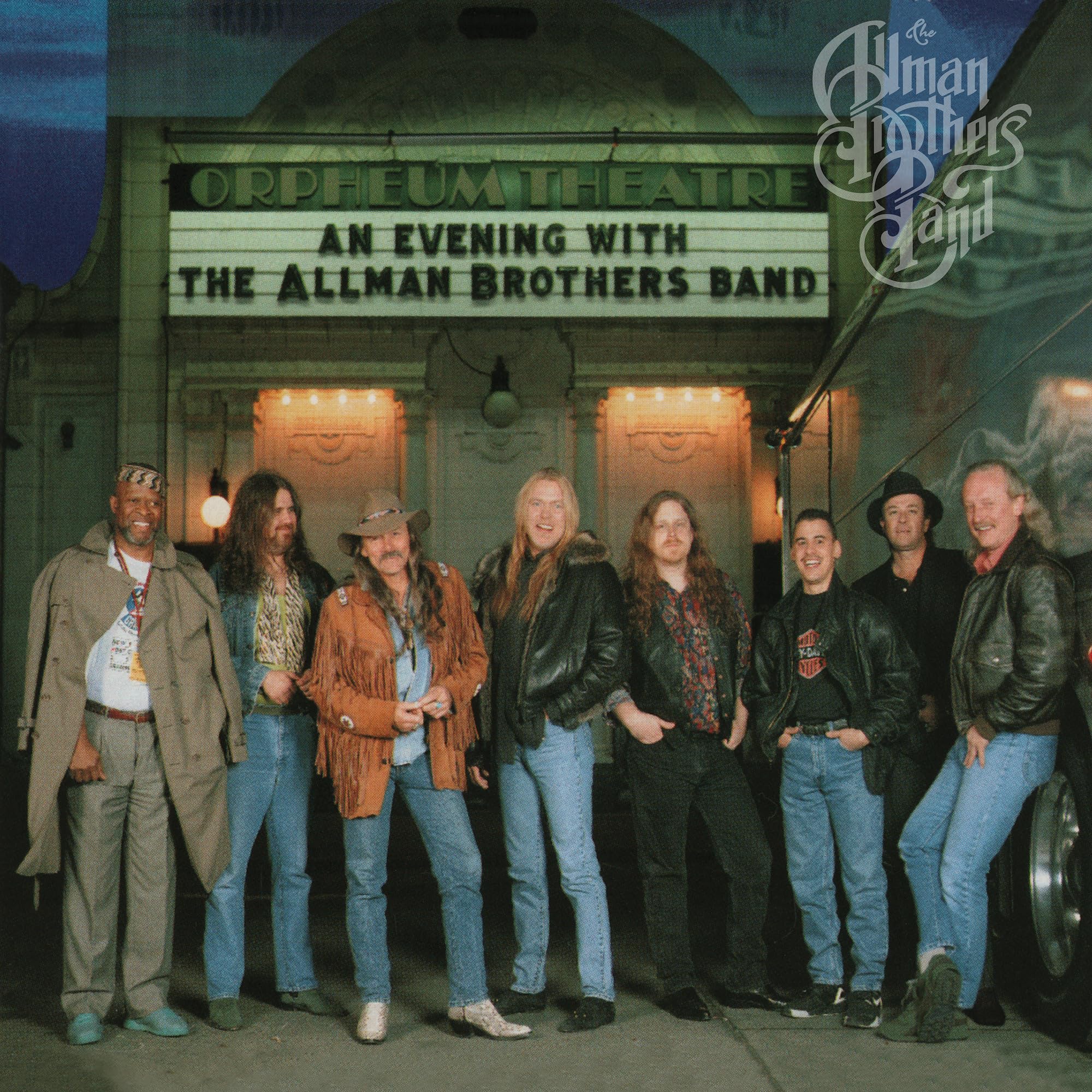 An Evening With The Allman Brothers - First Set Audiophile Clear Red & Orange Swirl Poster
