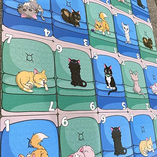 Miniatura 2 de Juego de cartas Couch Kittens - Juego rápido y fácil para 2 jugadores de The Dusty Top Hat