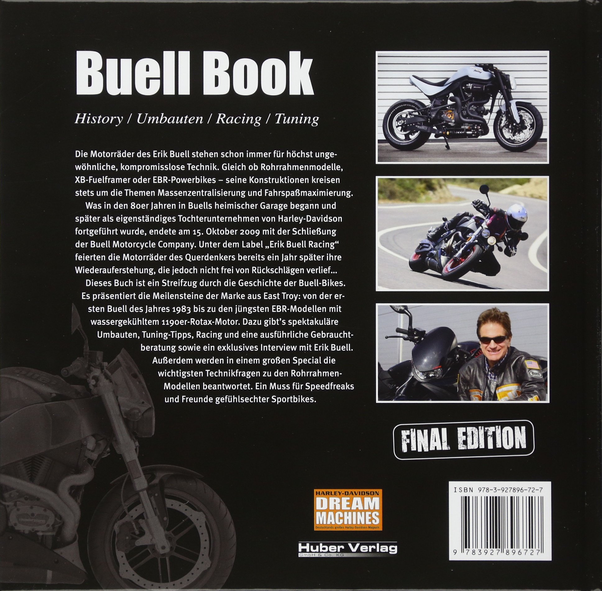 Buell Book: History, Umbauten, Racing, Tuning