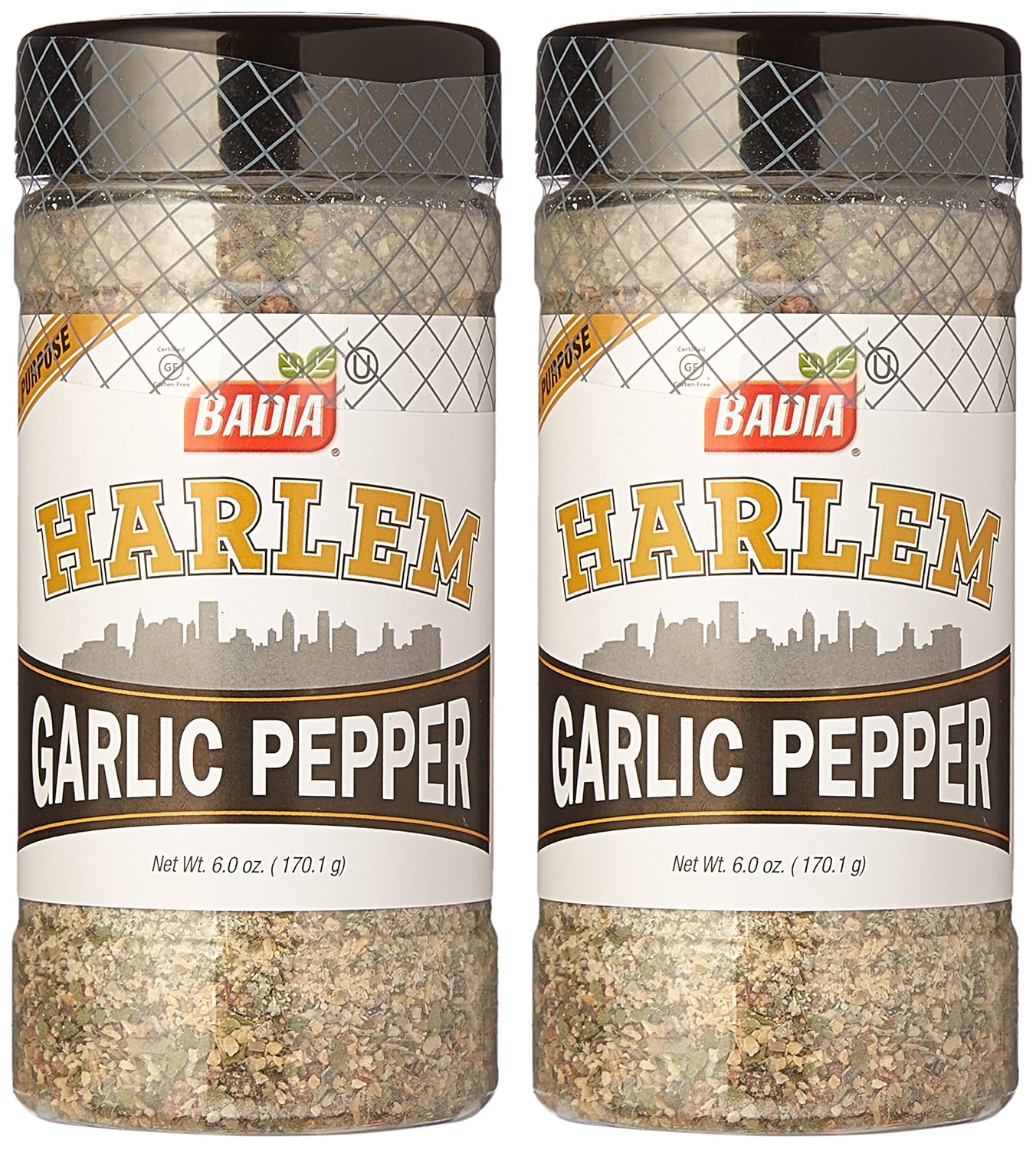 Badia Harlem Garlic Pepper 6 oz Pack of 2