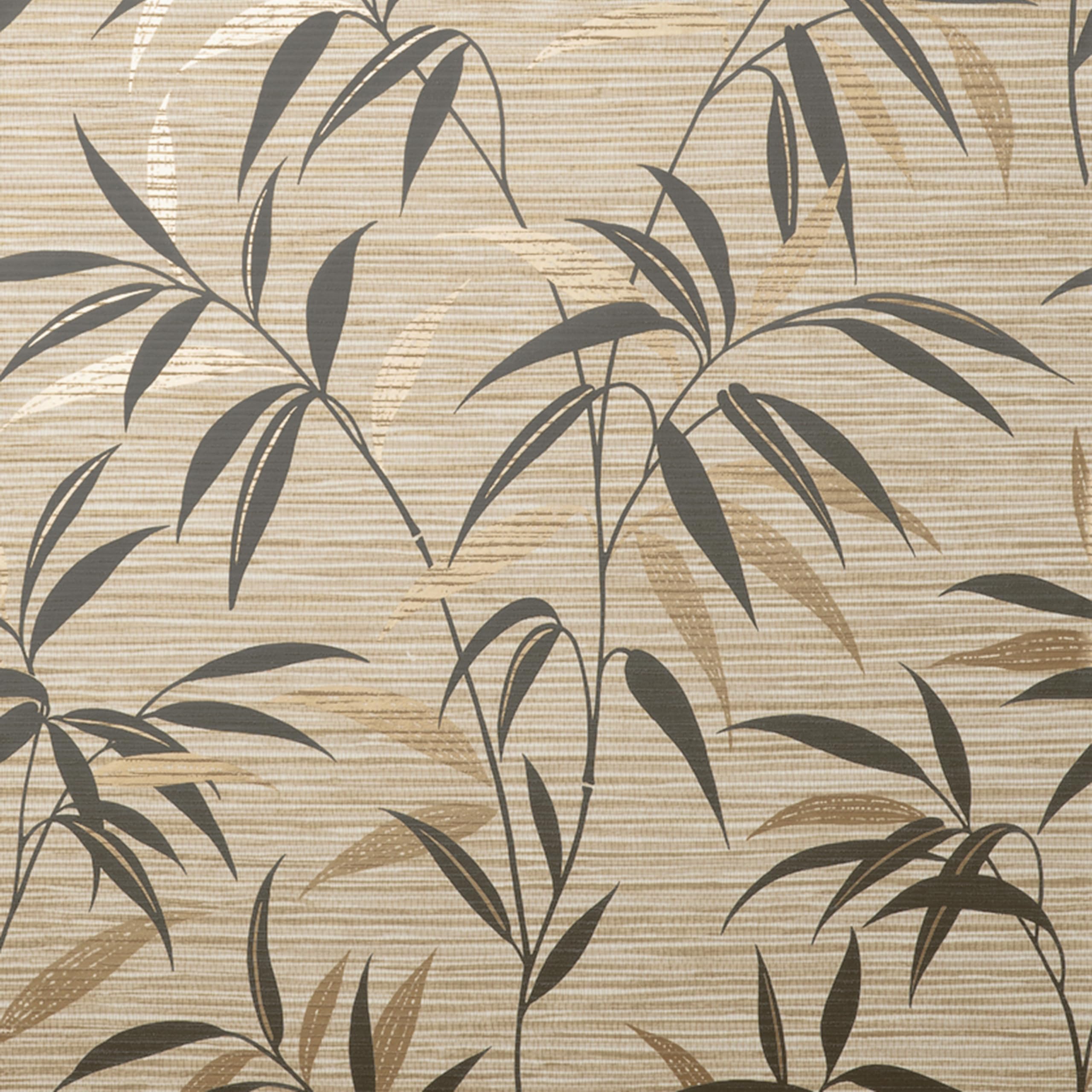 Crown Fusion Leaf Natural Wallpaper