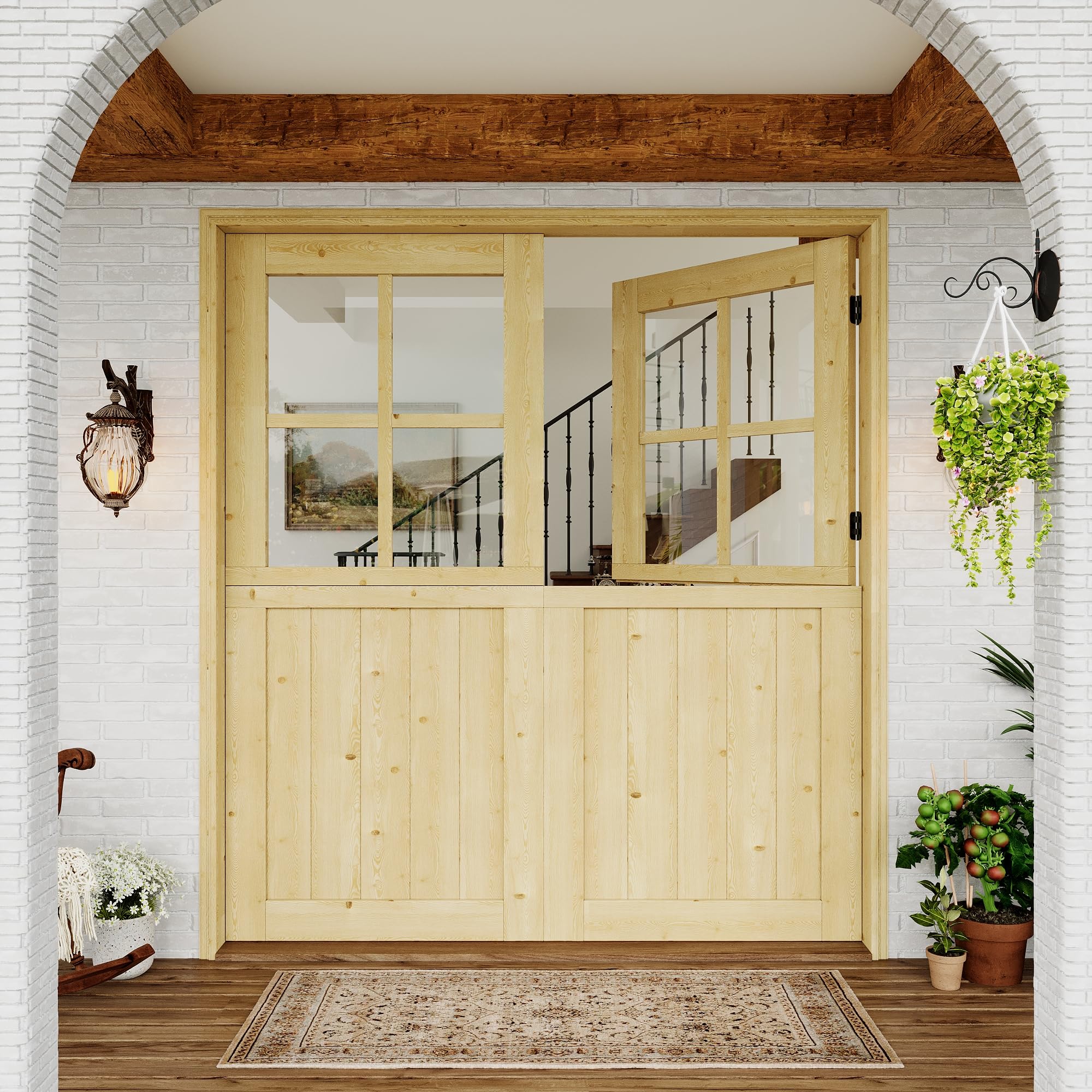 JUJUBON 72x80 Dutch Door Slab