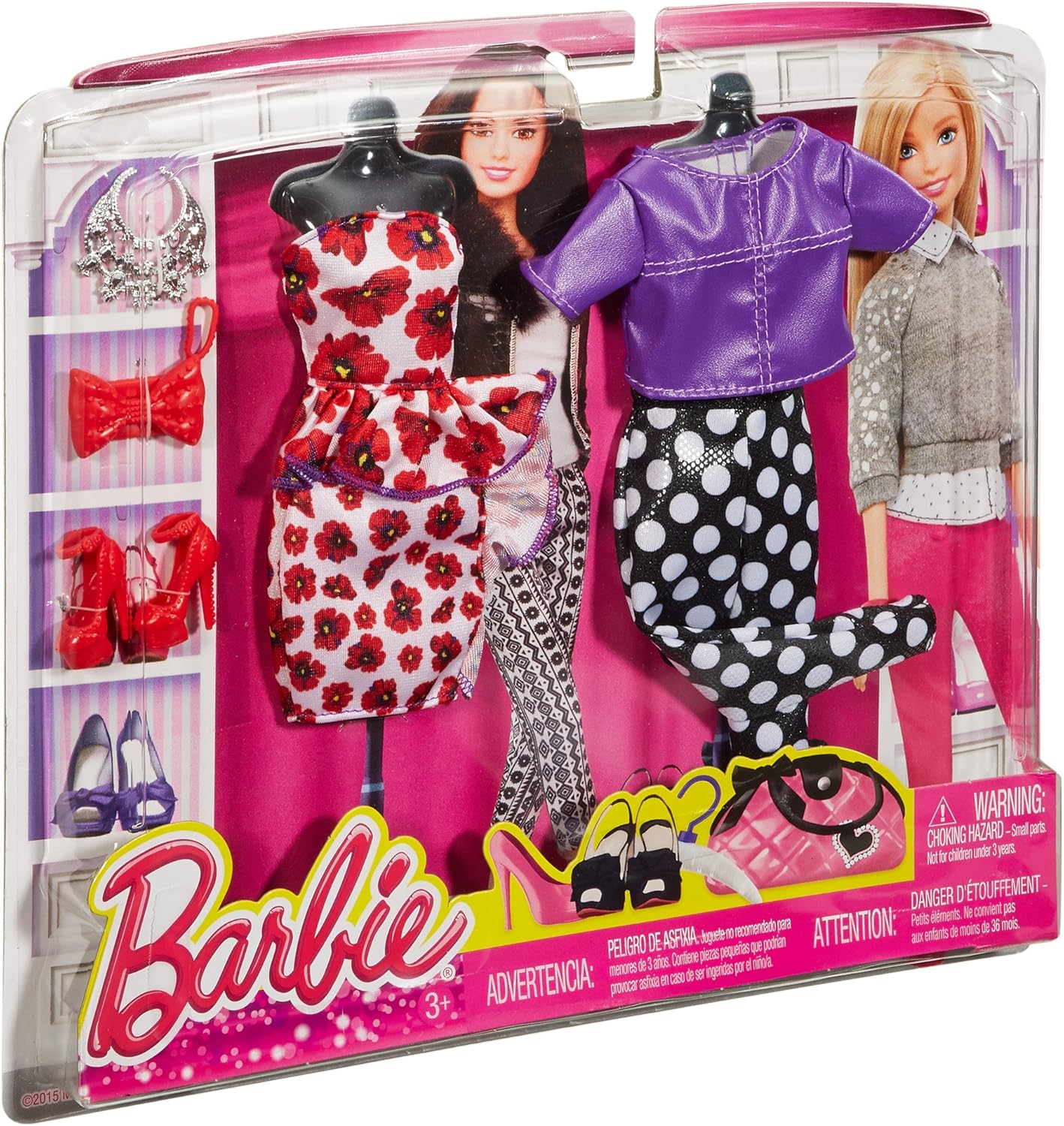 Barbie Fashion Pack 2-Pack, Paint The Town Poppy