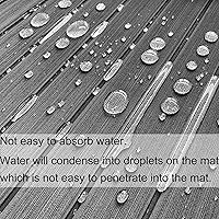 Vista 3 de KXKZREN Piso de Lancha de Espuma EVA Hoja de Cubierta de Teca Sintética Alfombra Marina Antideslizante Alfombra de Lancha Autoadhesiva para Lanchas